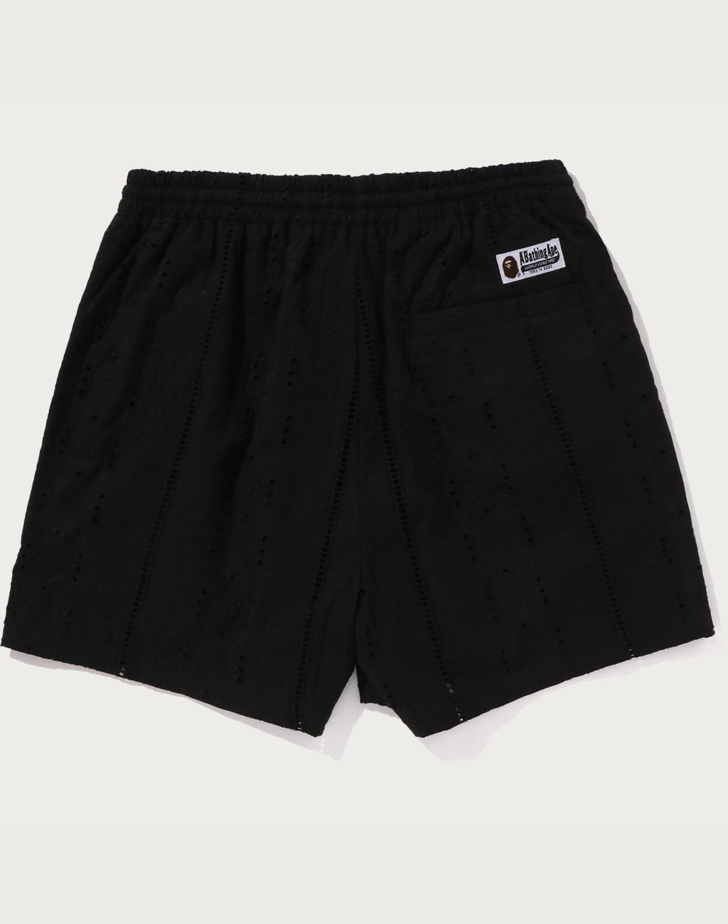 EMBROIDERY RELAXED FIT SHORTS MENS