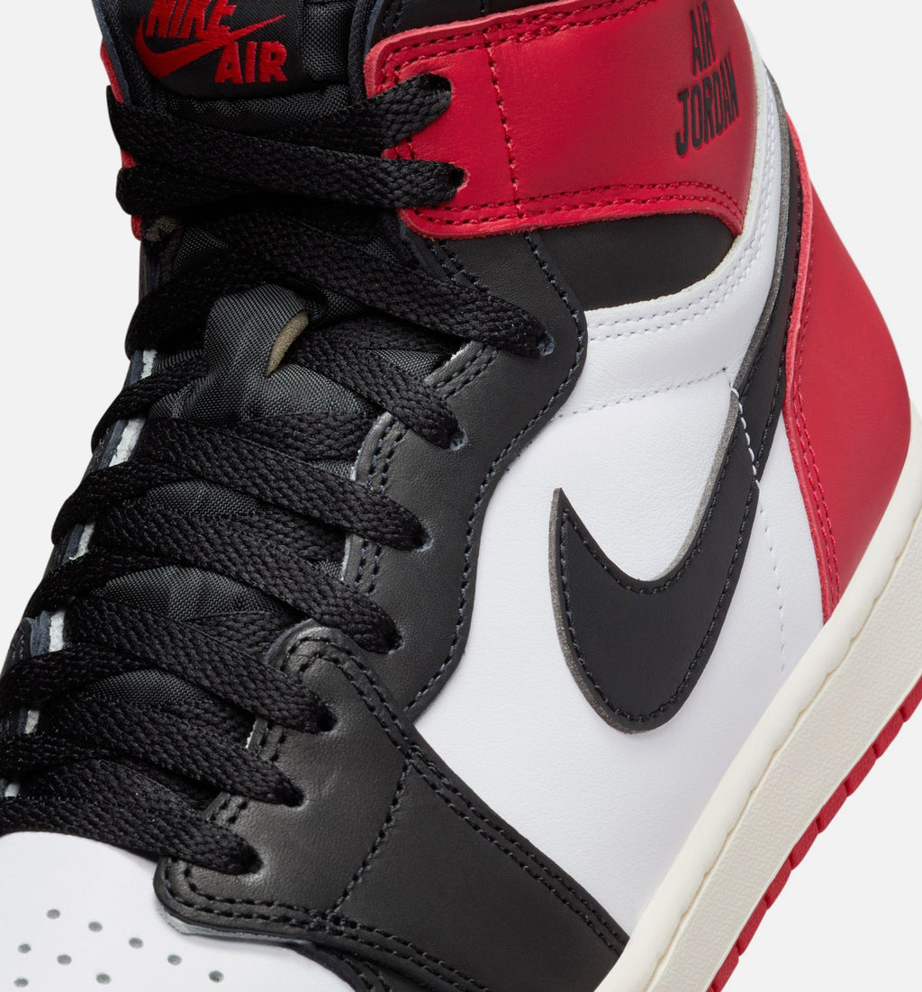 Air Jordan 1 Retro High OG "Black Toe" Men's Shoe – White/Black/Varsity Red/Sail