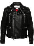 Alexander McQueen leather biker jacket