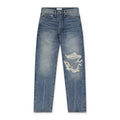 Indigo Denim Straight Fit Jeans