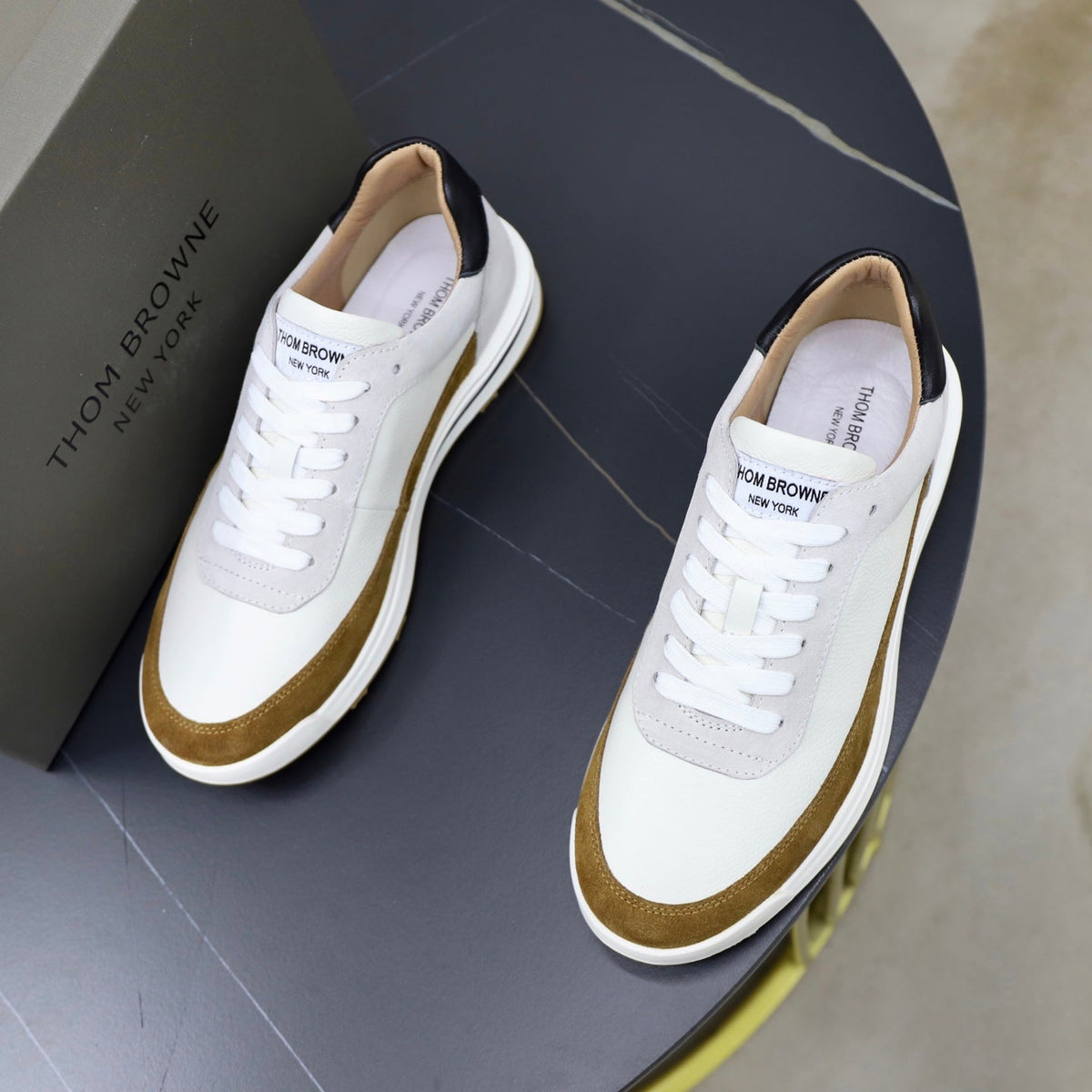 Premium Leather Sneaker — Lace-Up Derby Edition