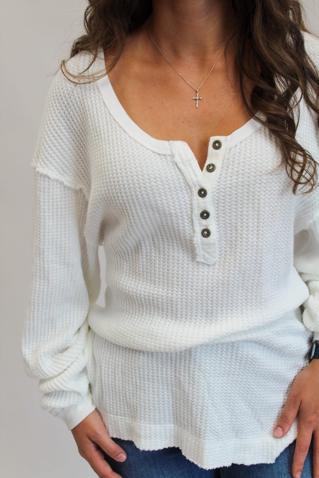 Montreal Oversized Thermal Henley