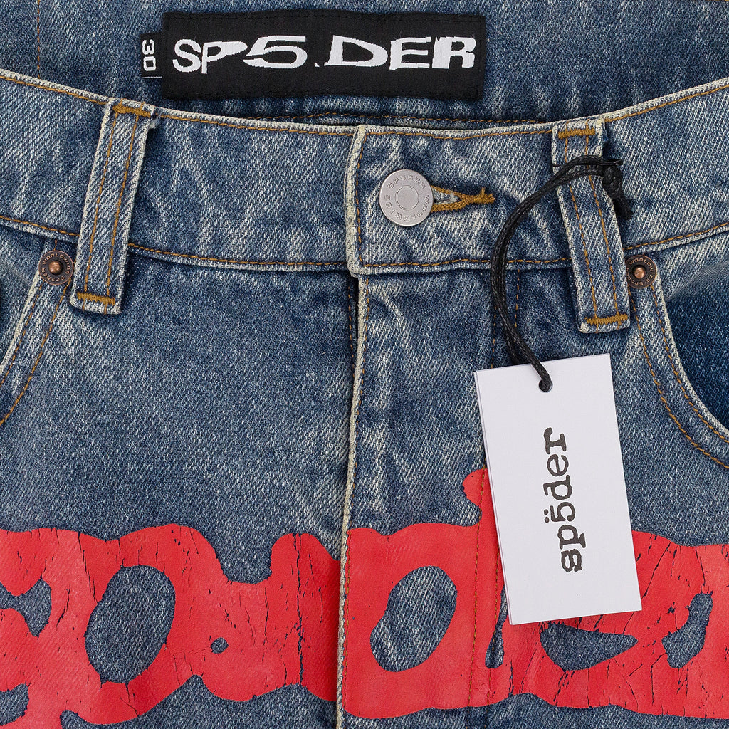 BLUE V3 STRAIGHT-FIT JEANS