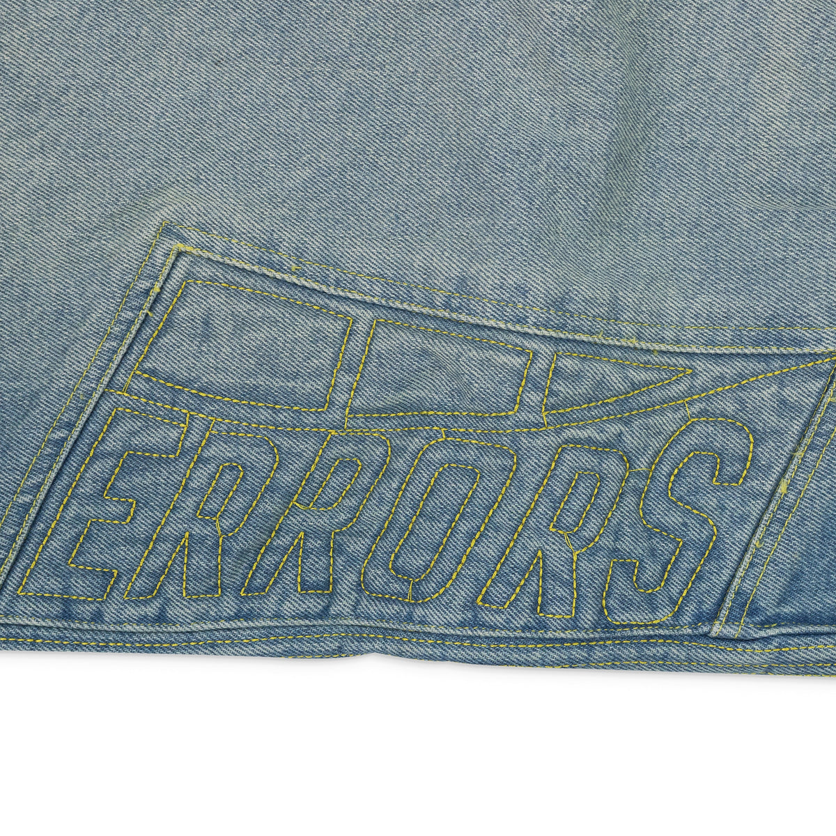 BLUE MOTO STRAIGHT-FIT JEANS