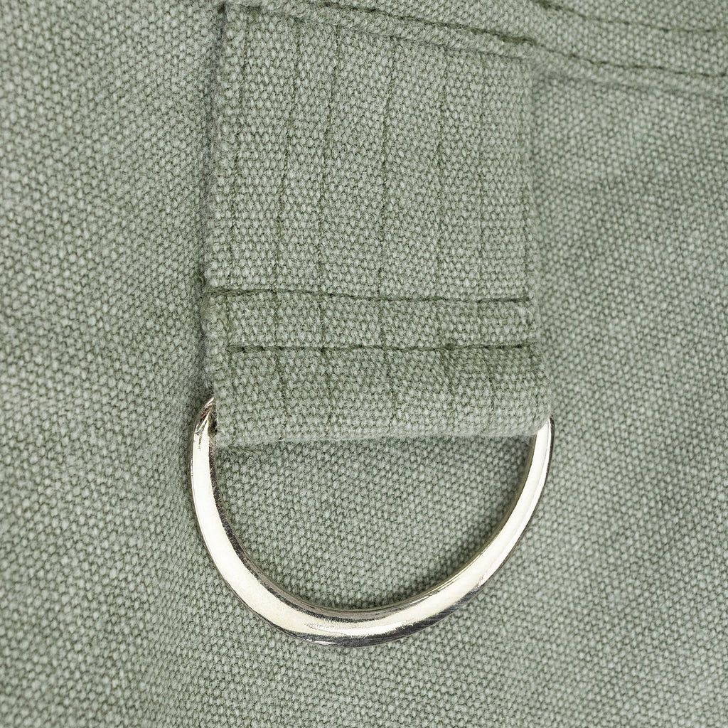 GREEN MULTI POCKET SKIRT