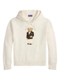 Ralph Lauren Purple Label bear-embroidered hoodie