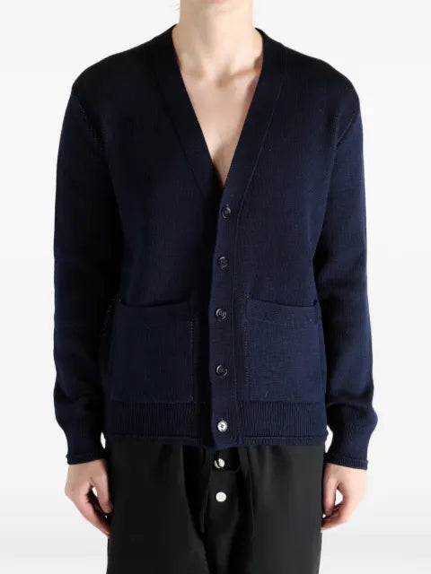 Givenchy cardigan in cotton with Paris embroidery