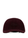 FENDI baseball cap with corduroy-texture