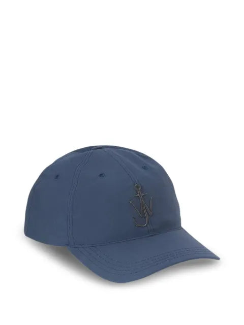JW Anderson Waxed baseball cap in dark blue