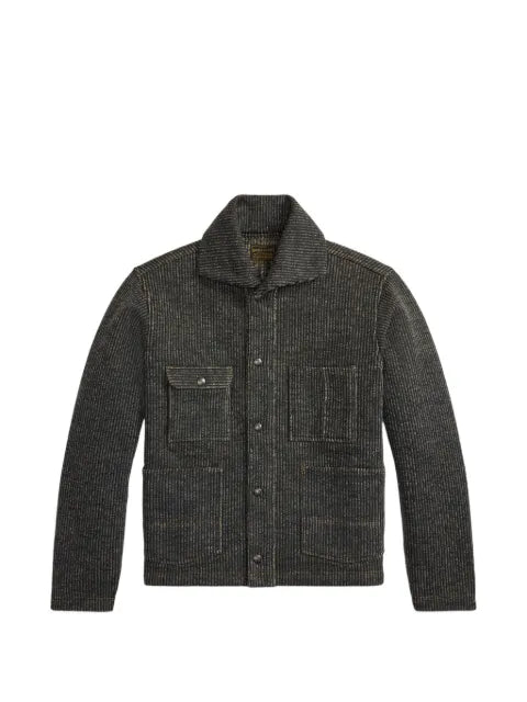 Ralph Lauren RRL striped pocket shirt jacket