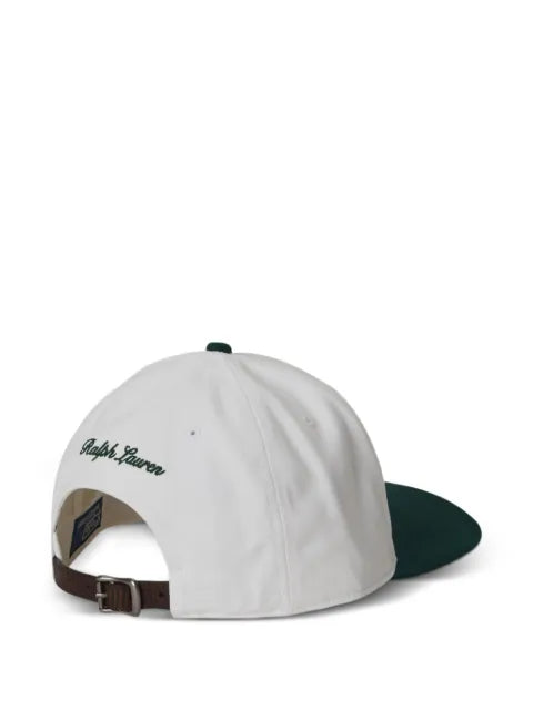 Polo Ralph Lauren Wimbledon twill baseball cap with crest embroidery