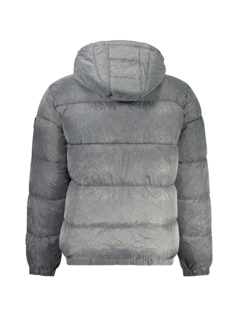 GUESS USA reflective quilted puffer jacket