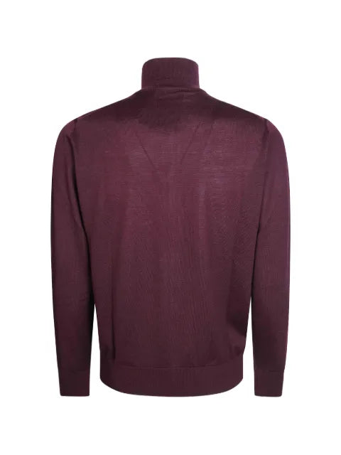 Paolo Pecora zip-up high-neck cardigan