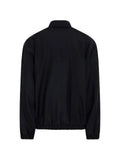 Prada zip-up logo-patch jacket