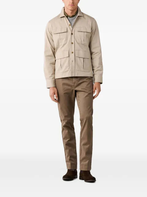 Hackett London four-pocket shirt jacket