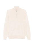 Brunello Cucinelli quarter-zip knitted sweater