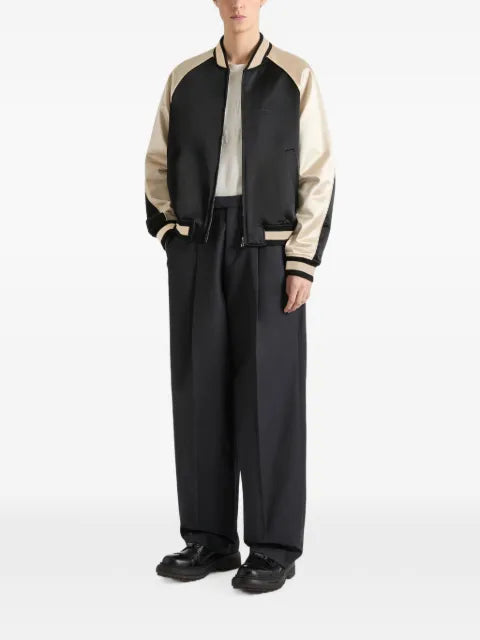 Givenchy couture seam souvenir jacket with Givenchy Paris pearls