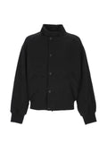 Jacquemus funnel-neck elasticated-trim jacket