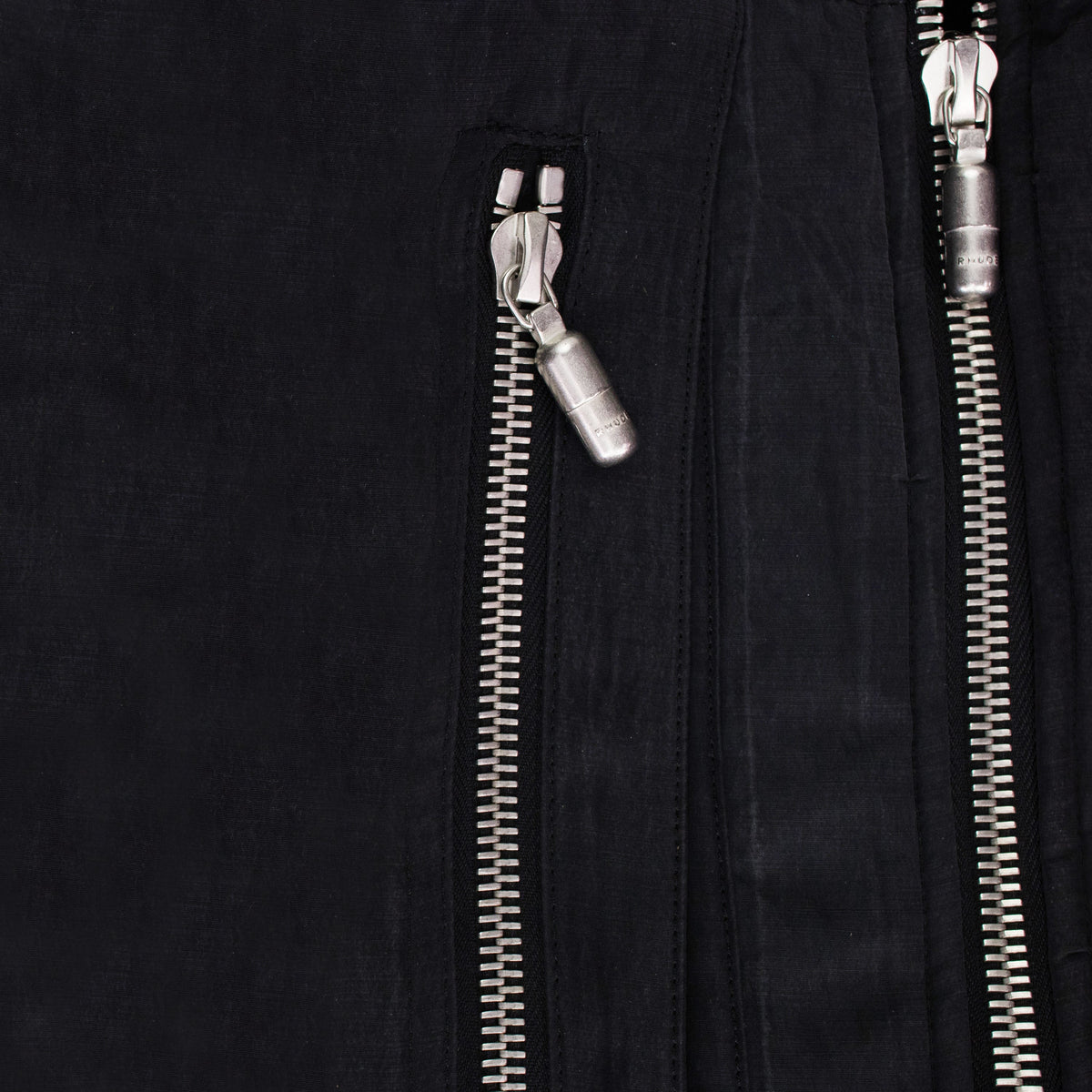 Black Bullet Zipper Jacket