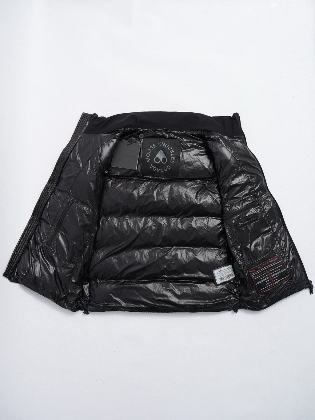 Moose Knuckles Acrylic Badge Down Vest