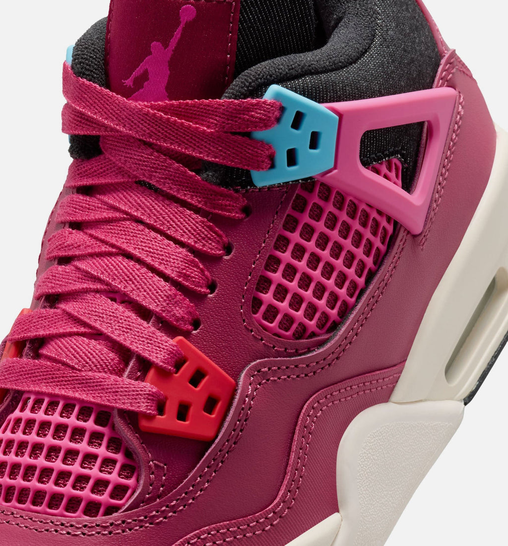 Air Jordan 4 Retro "She's A Star" Big Kids' Shoe – Sweet Beet/Desert Pink/Off Noir/Chalk