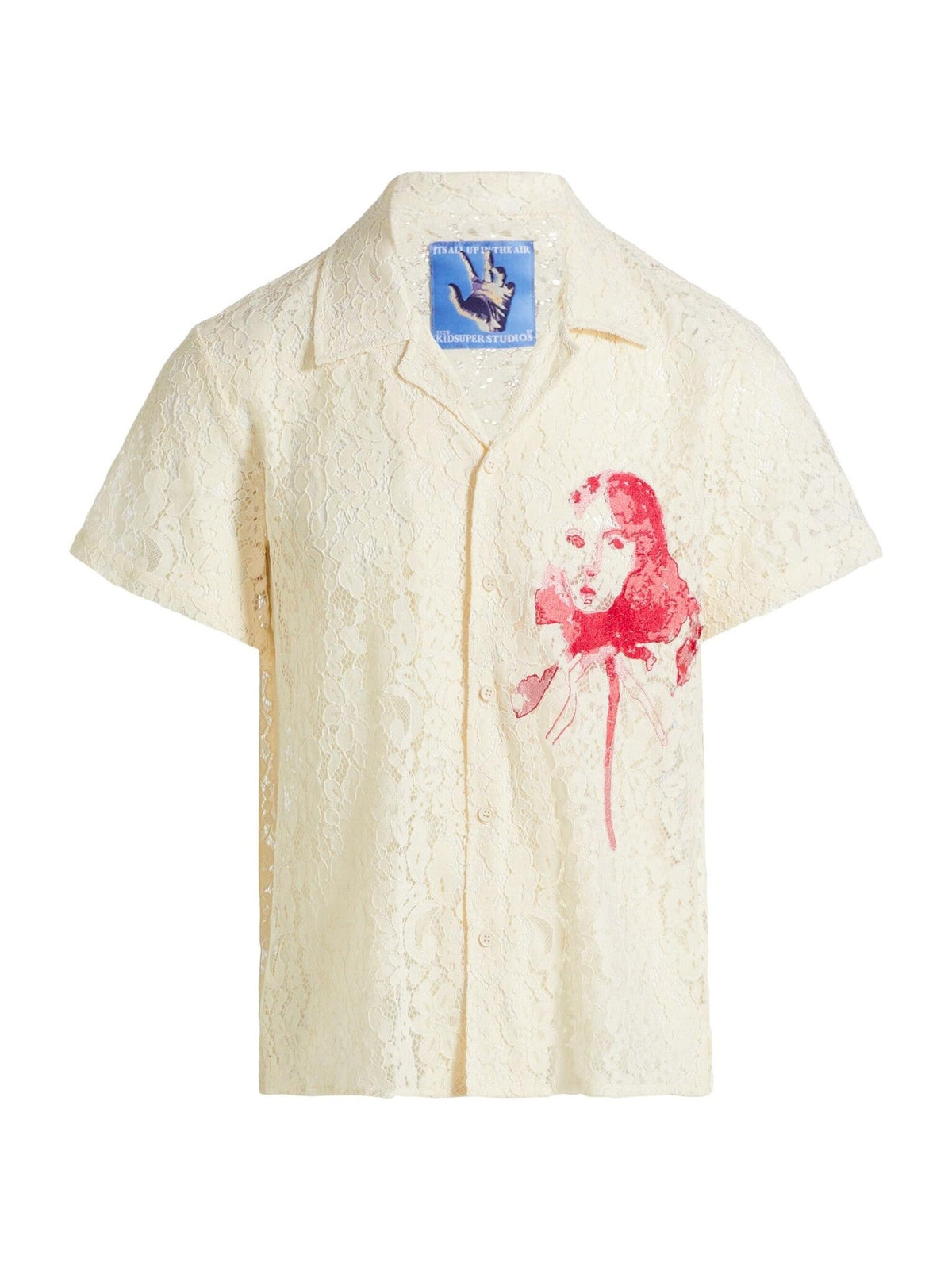 Kidsuper Lace Girl Painting Shirt