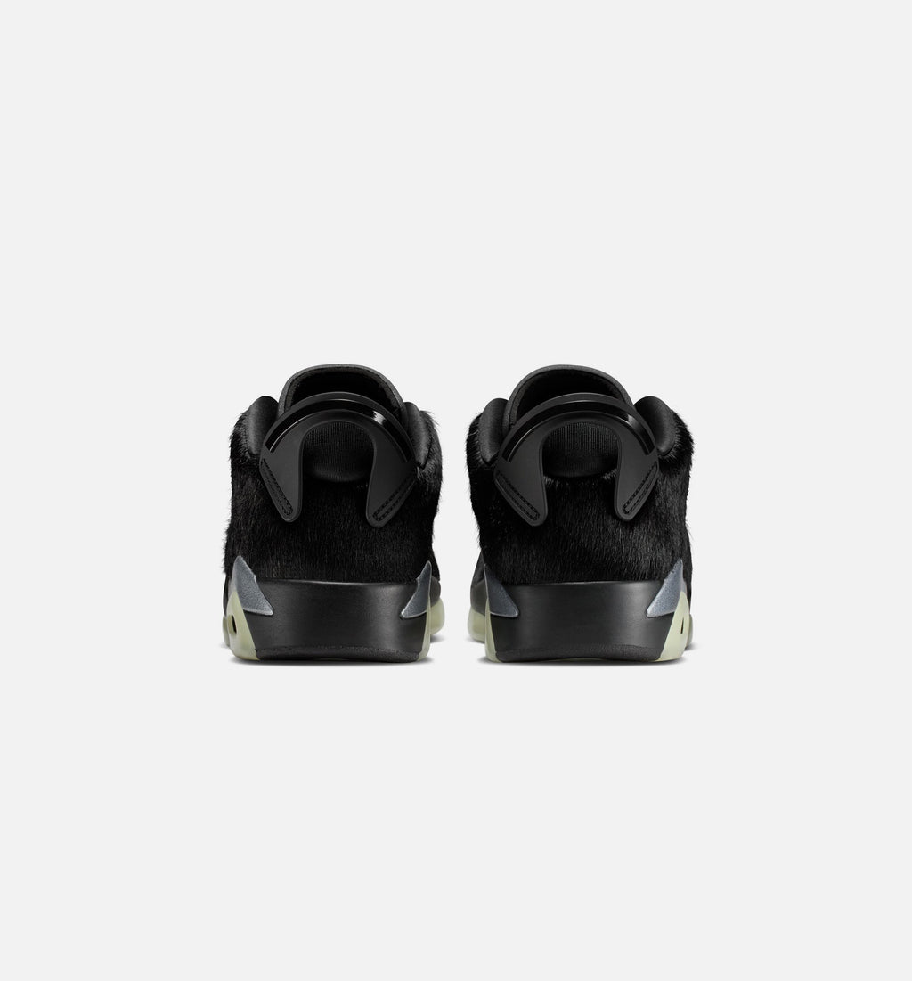 Air Jordan 6 Retro Low "Blackout" Women's Shoe – Black/Black
