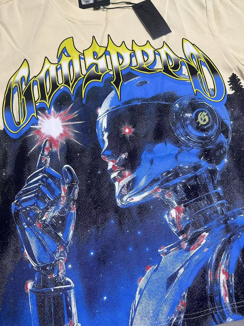 Godspeed Robot Graphic T-Shirt