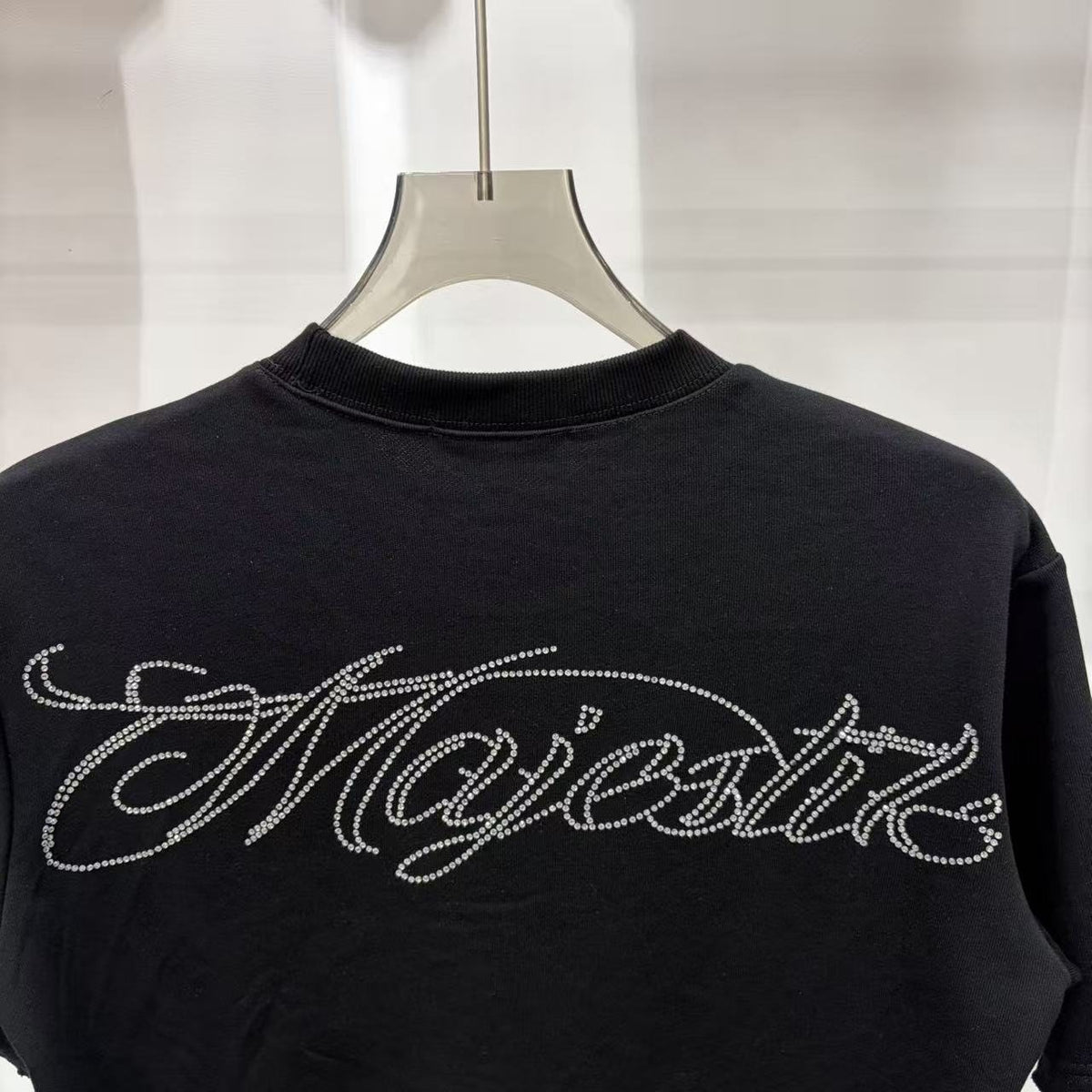 MAJESTIK Eagle Script Graphic Short-Sleeve T-Shirt