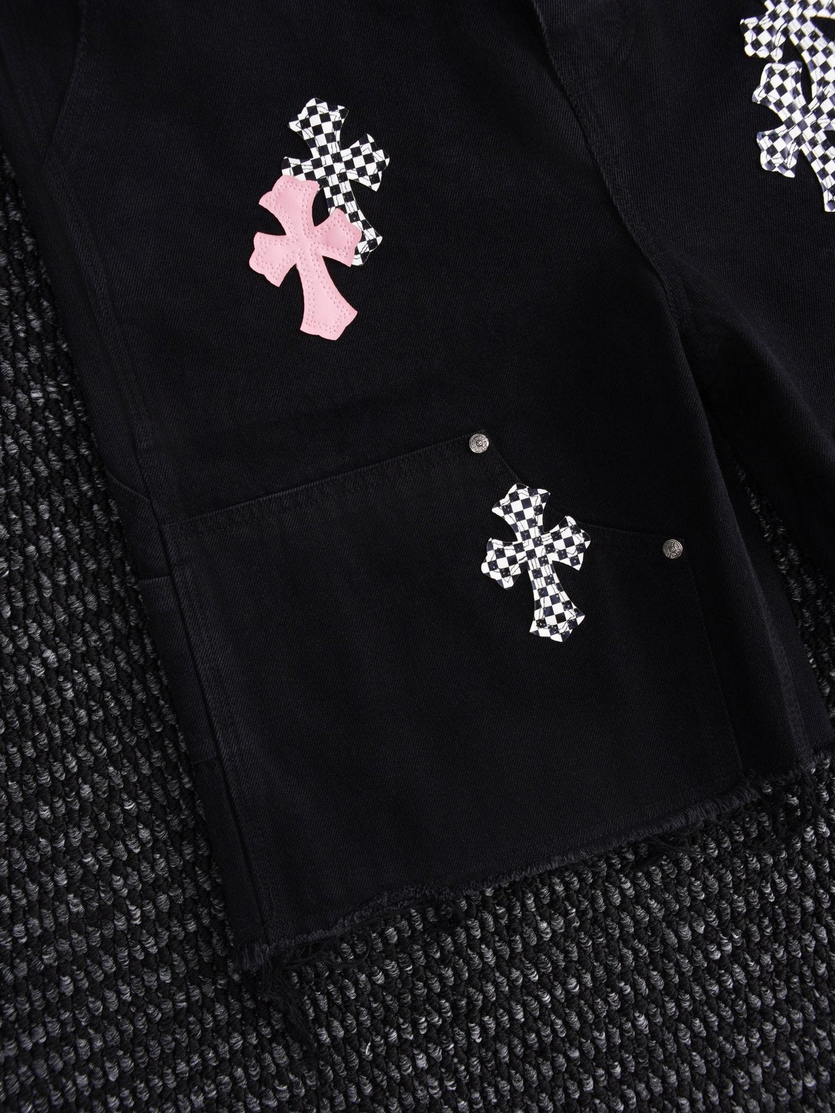 Chrome Hearts Cross Patch Cargo Shorts