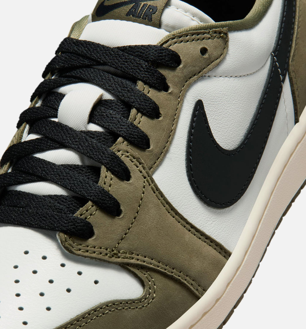 Air Jordan 1 Low OG - Men's Lifestyle Sneaker (Medium Olive/Black/Summit White/Sail)