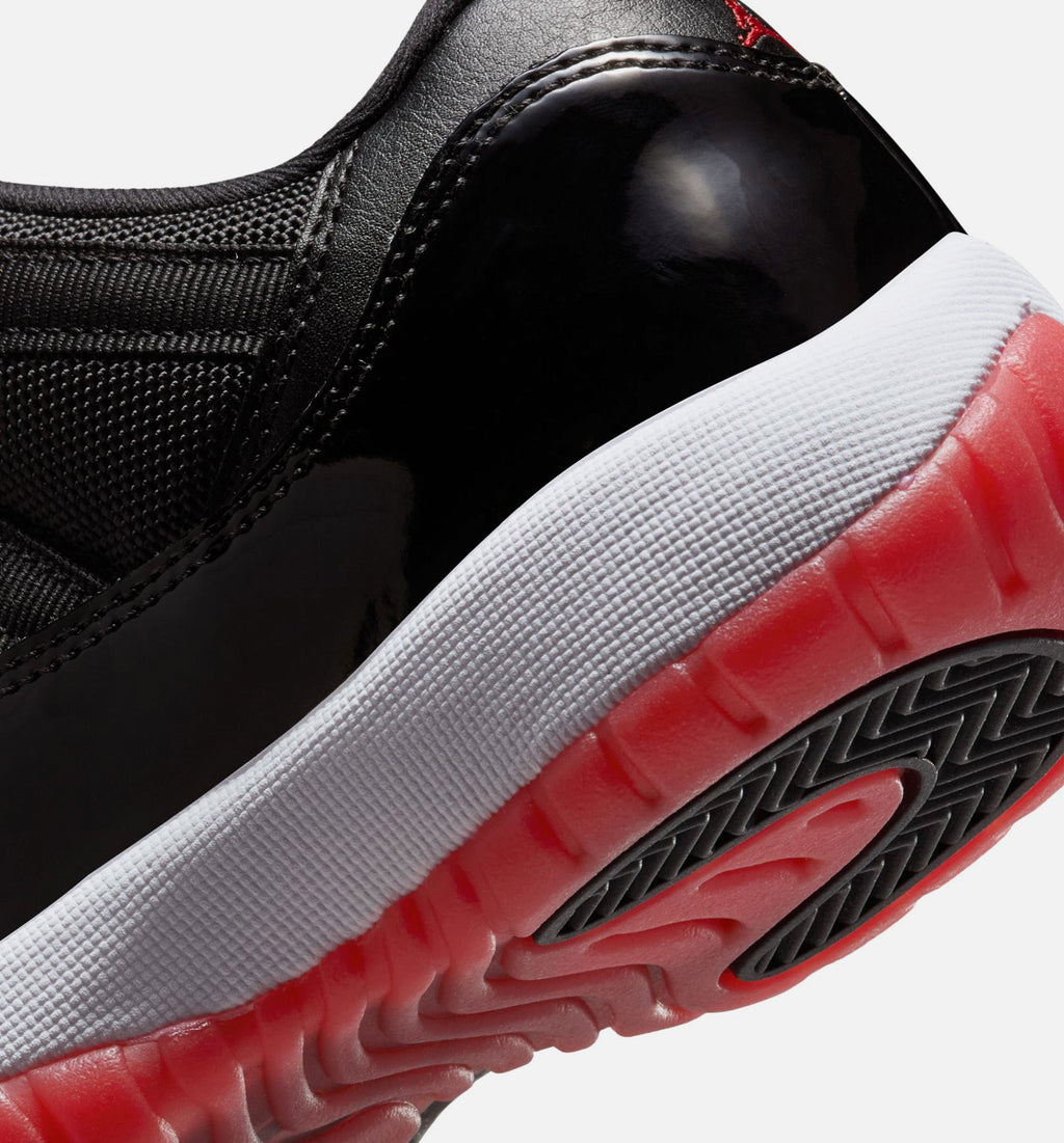 Air Jordan 11 Retro Bred | Grade School Lifestyle Shoe | Black/University Red/White
