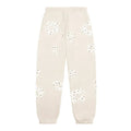 Denim Tears Rhinestone Cotton Wreath Sweatpants Oatmeal
