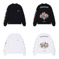 CHROME-HEARTS Men's Long-Sleeve T-shirt Sweatshirt K8015