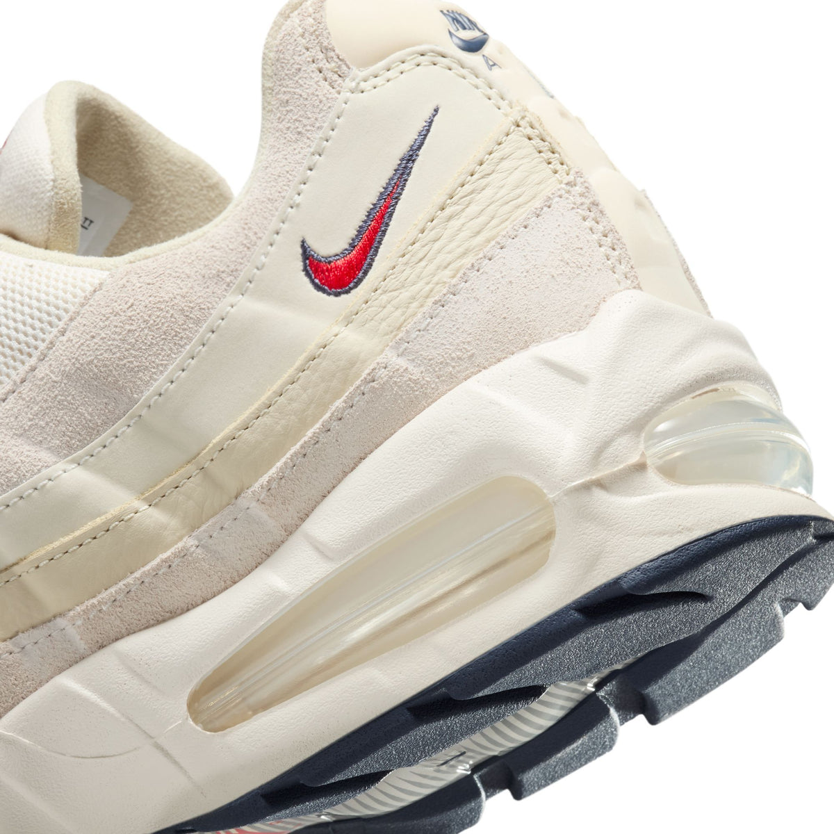 Men's Nike Air Max 95 OG PRM Pale Ivory/University Red (IH4378 110)