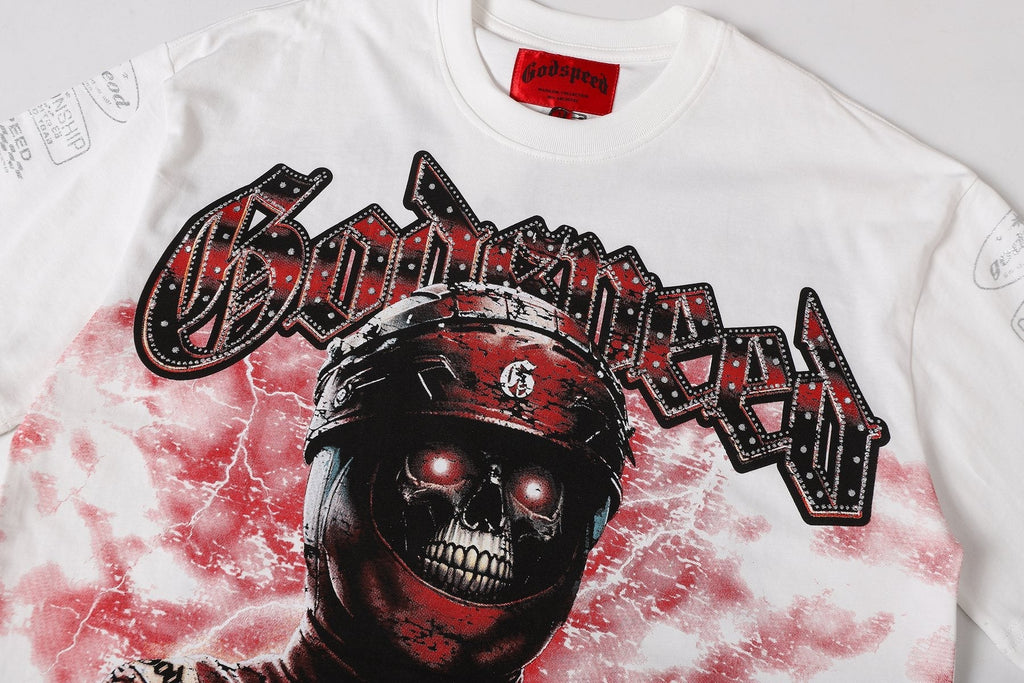 Godspeed Racing Skull Graphic T-Shirt