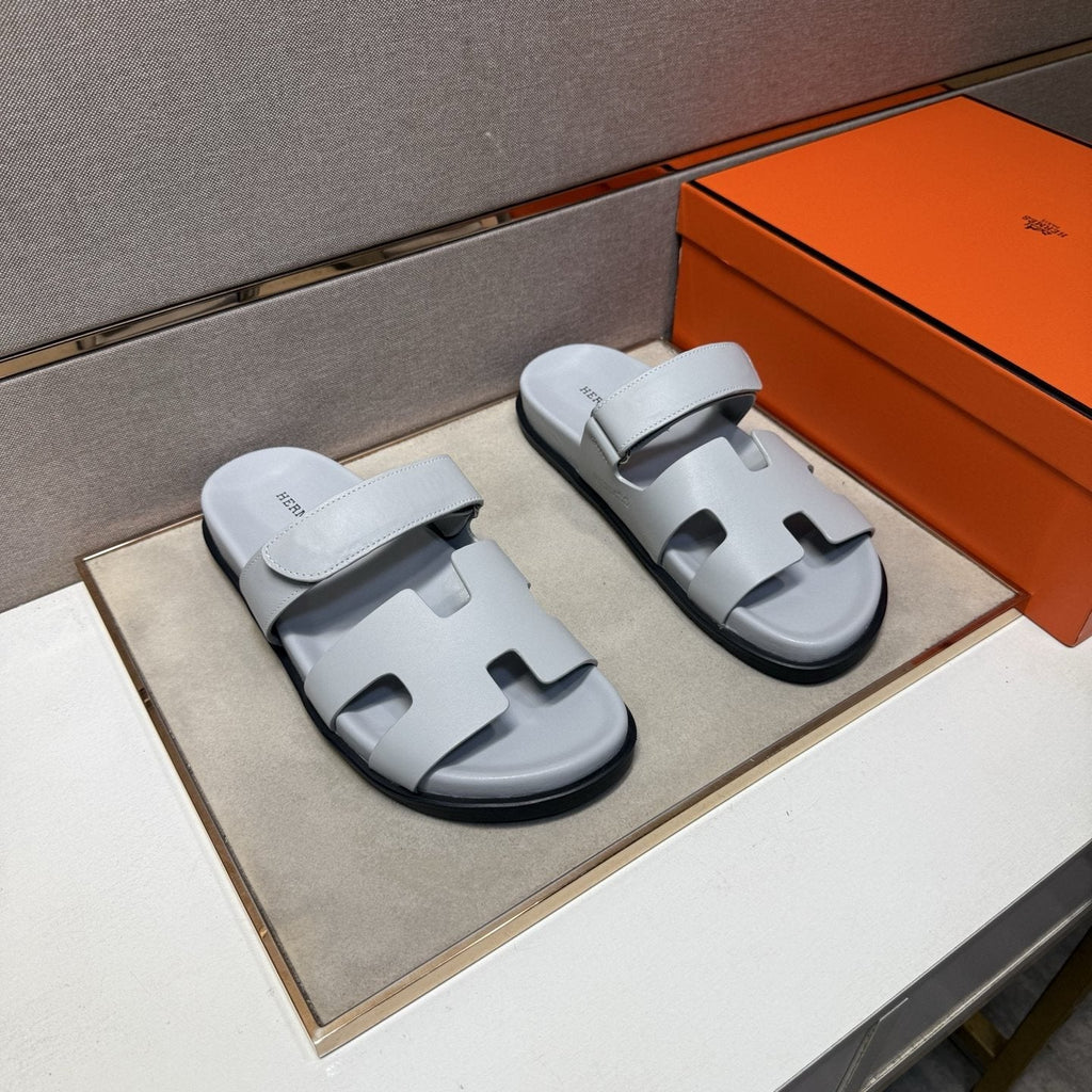 Hermès H-Cutout Open-Toe Sandals